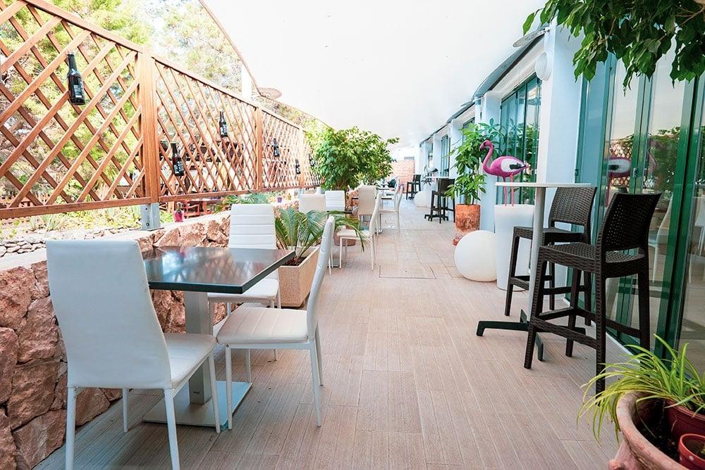 Hostal Rosales Es Pujols Exterior foto