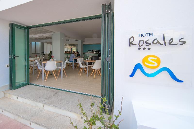Hostal Rosales Es Pujols Exterior foto